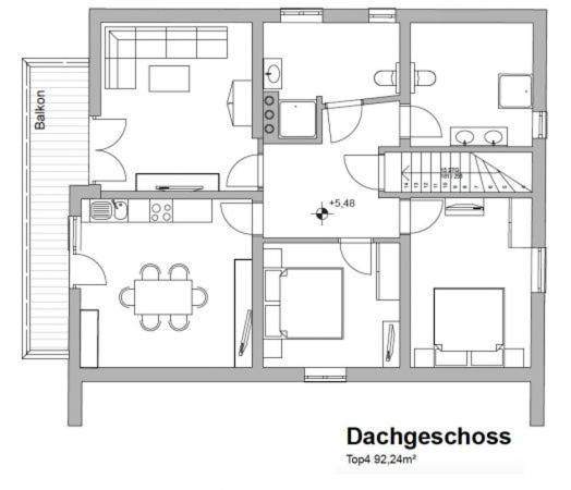 Appartement Zill 턱스 외부 사진